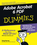 Adobe Acrobat 6 PDF For Dummies by Greg Harvey
