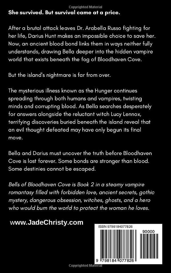 The Bells of Bloodhaven Cove: A Vampire Romantasy (Bloodhaven Cove Series) by Jade Christy