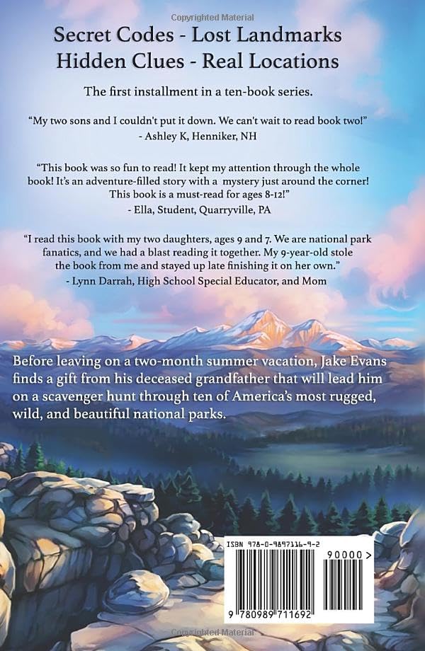 Mystery In Rocky Mountain National Park: A Mystery Adventure in the National Parks (National Park Mystery Series) by Aaron Johnson