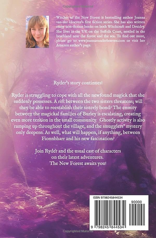 Lovers and Lies (Witches of the New Forest, Book 5): An Exciting Paranormal Romance and Ghostly Mystery With a Small-Town Setting and a Feisty Heroine Coming Into Her Own Power by Joanna van der Hoeven