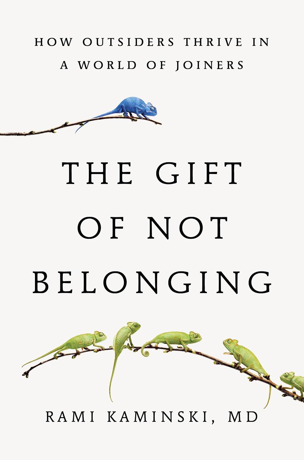 The Gift of Not Belonging: How Outsiders Thrive in a World of Joiners by Rami Kaminski MD