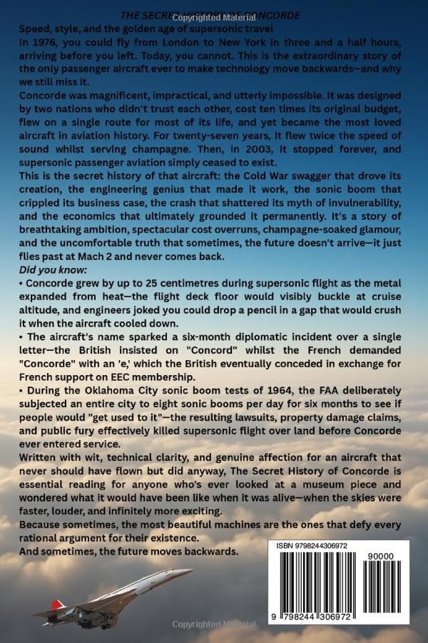 The Secret History of Concorde by J.W. Greene