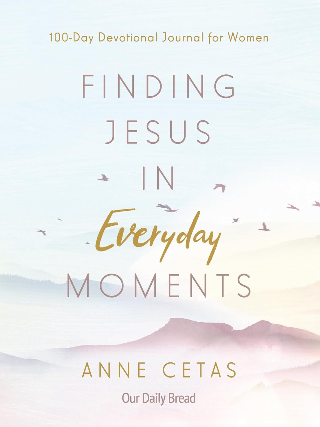Finding Jesus in Everyday Moments: 100-Day Devotional Journal for Women by Anne Cetas