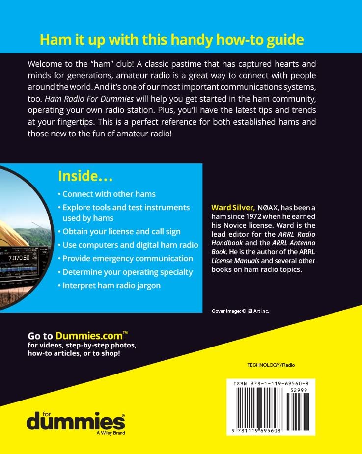 Ham Radio For Dummies (For Dummies (Computer/Tech)) by H. Ward Silver