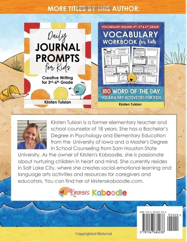Summer Writing Workbook: Writing Activities for Kids in 3rd, 4th, 5th, and 6th Grade by Kirsten Tulsian