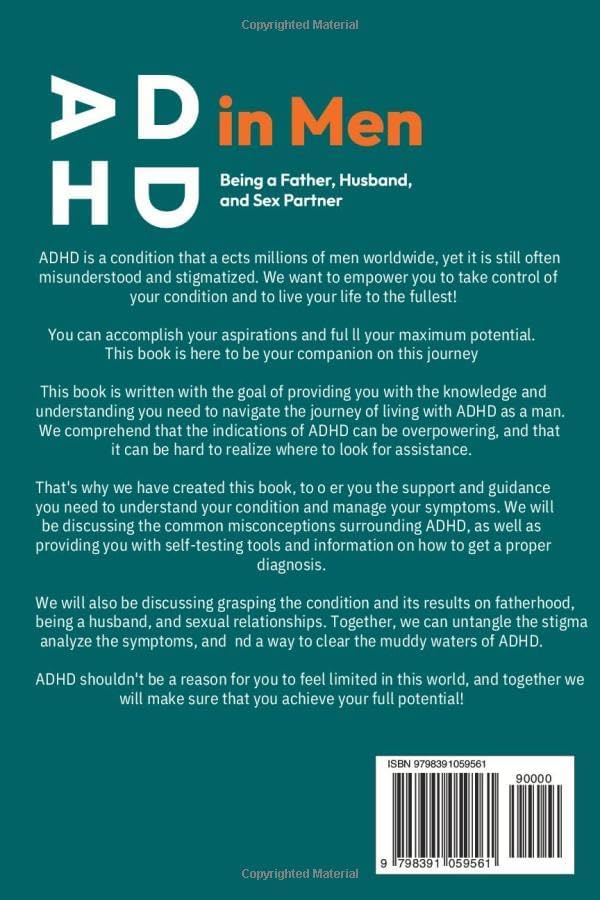 ADHD in Men: Being a Father, Husband, and Sex Partner.Challenges, Strengths, and Strategies. by Jane Emily Peace