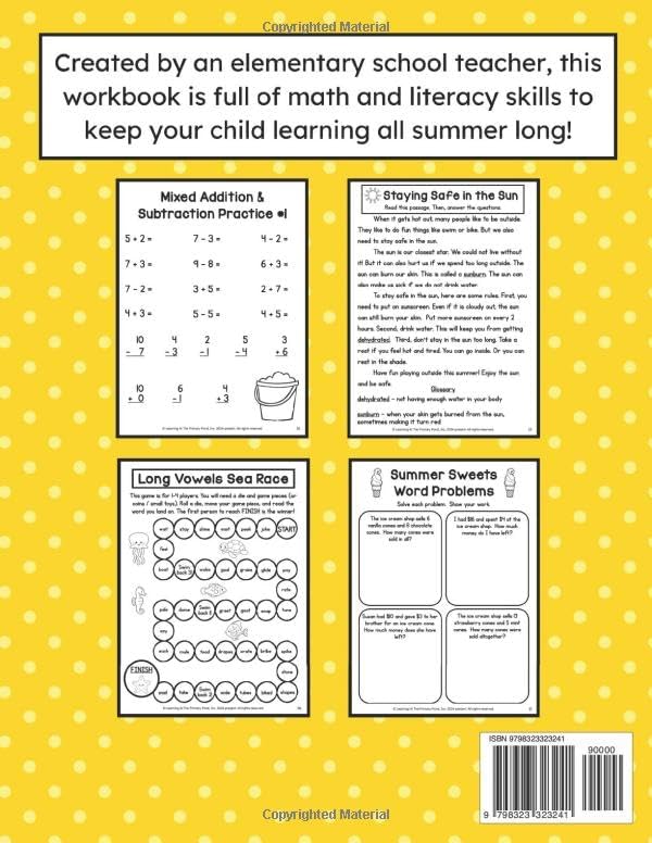 Get Ready for 2nd Grade! Summer Workbook Second Grade: Bridge Activities Workbook Grade 1 to Grade 2, for kids ages 6-8 by Alison Ryan