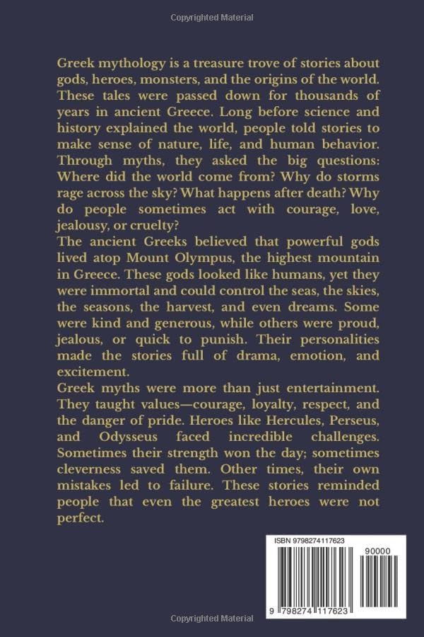 Greek mythology: A Modern Retelling of the Ancient Gods and Heroes by Smart Cookie Co.