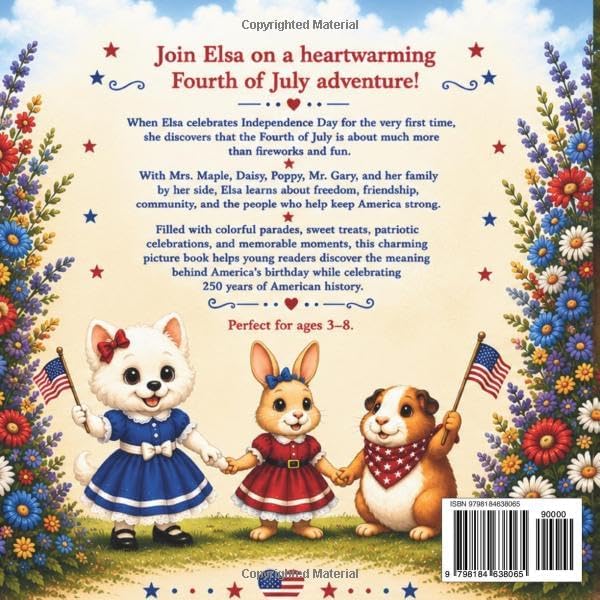 Elsa’s First Fourth of July: A Cozy Tail & Co. Story (Cozy Tails Storybooks) by Aileen Buri