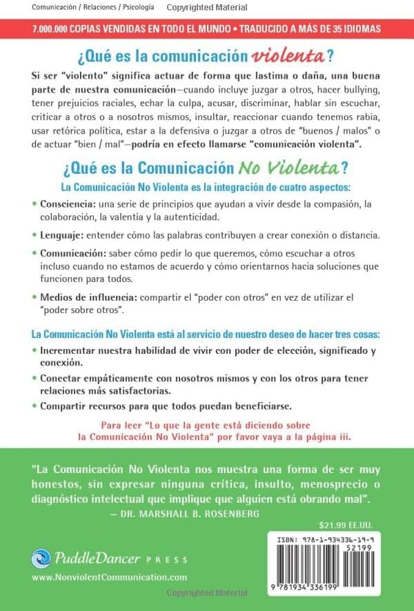 Comunicación no Violenta: Un Lenguaje de vida (Nonviolent Communication Guides) (Spanish Edition) by Marshall Rosenberg
