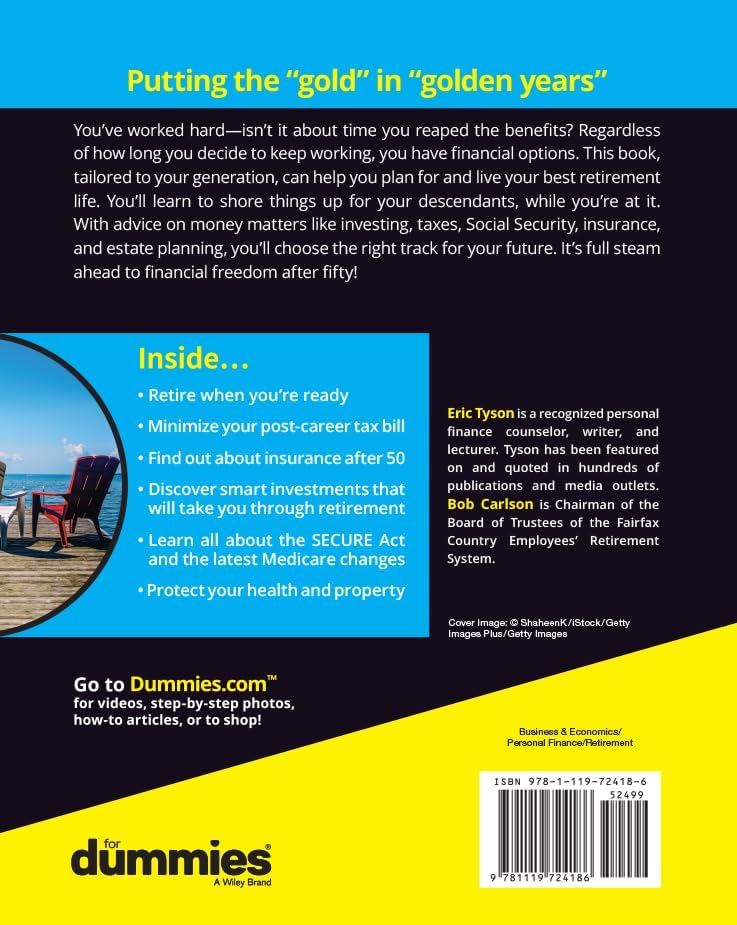 Personal Finance After 50 For Dummies (For Dummies (Business & Personal Finance)) by Eric Tyson