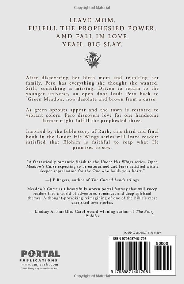 Meadow's Curse: A Romantasy Adventure for Teens (Under His Wings Book 3) by Amy Earls