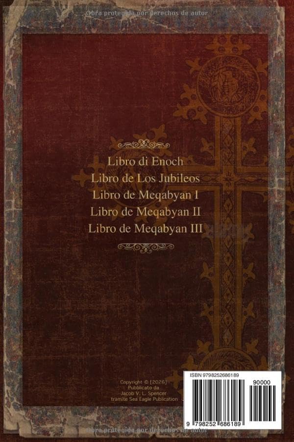 LA BIBLIA ETÍOPE APÓCRIFA: Letra Grande: Edición Completa del Canon Ortodoxo Etíope con: Enoc, Jubileos y los Tres Meqabyan e Traducción Moderna y ... - COMENTADA EN SPAÑOL (Spanish Edition) by Sea Eagle Publication