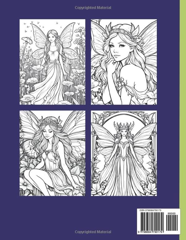 Fairy Magic Coloring Book by Michelle Urra