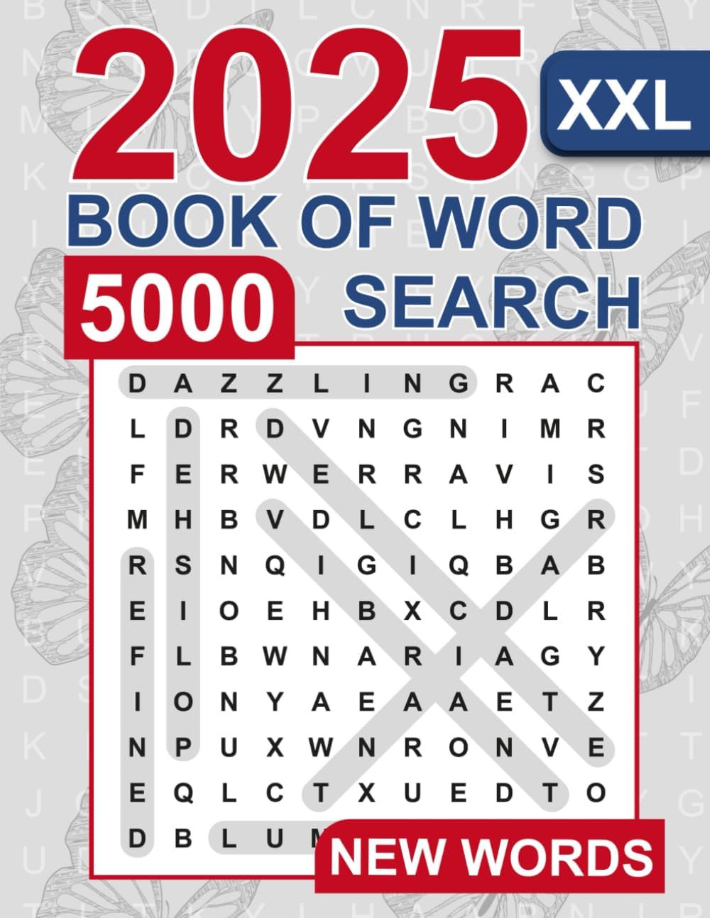 Big Book of Word Search – 5000 New Words: Relaxing Word Search Puzzle Book for Adults, Seniors, and Teens | Large Print and Anti Eye Strain | Giant and Fun Word Find for Adults by SENIOR TASSE