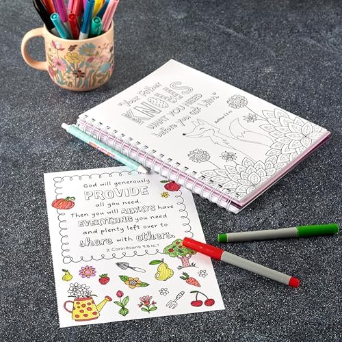 My Favorite Bible Verses Coloring for Girls, Ages 8-12 by Christian Art Publishers