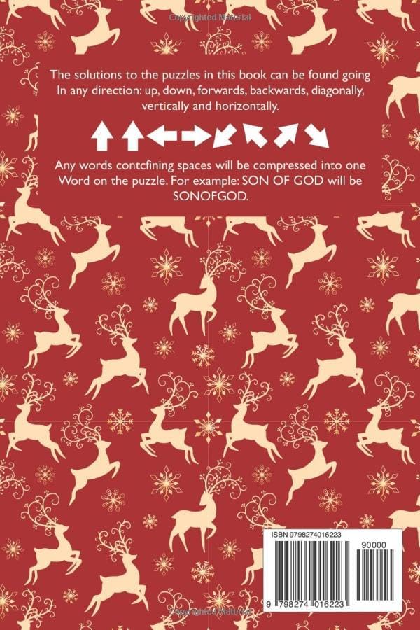 Holiday Large Print Word Search For Seniors: 2200+ Words - Seasonal Themed Word Find Puzzles For Seniors And Teens, Fun Christmas & Winter Activity Book With Solutions by Pippa Gleam
