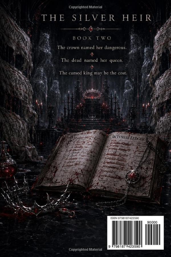 Queen of the Fallen: A Dark Royal Romantasy of Forbidden Blood, Fallen Queens, Crown Secrets, and a Cursed King’s Dangerous Bond (The Silver Heir) by Ariana Valewood