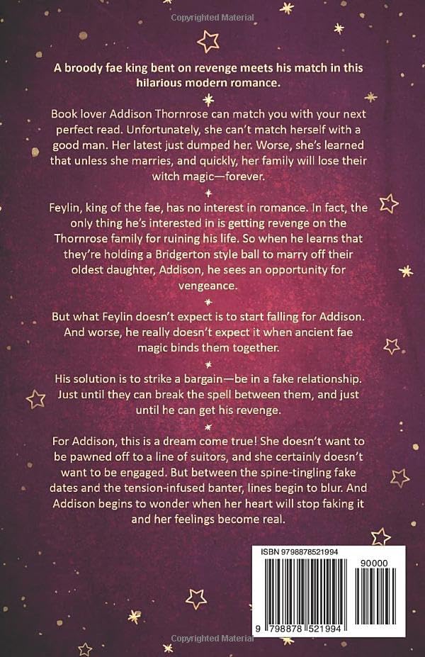 How To Fake It With A Fae: An Enemies to Lovers Romantic Comedy (Seven Suitors For Seven Witches) by Amy Boyles