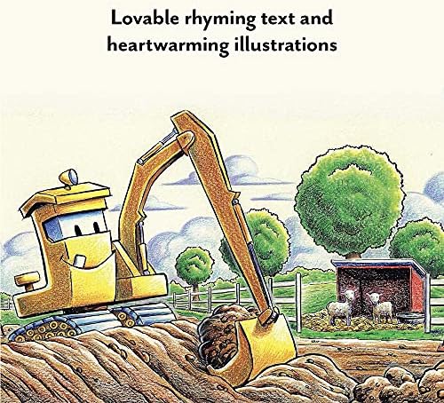 Construction Site Spring Delight: An Easter Lift-the-Flap Book (Goodnight Construction Site) by Sherri Duskey Rinker
