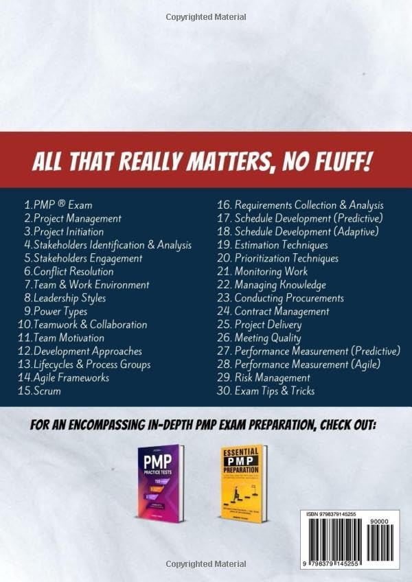 PMP Cheat Sheets: Visual Memory Sheets for Quick PMP Exam Preparation by Yassine Tounsi
