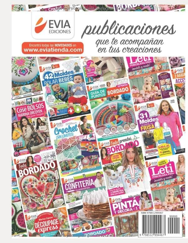 Crochet Amigurumi 1: Divertite tejiendo estos simpáticos muñequitos (TEJIDO AMIGURUMI) (Spanish Edition) by EVIA EDICIONES