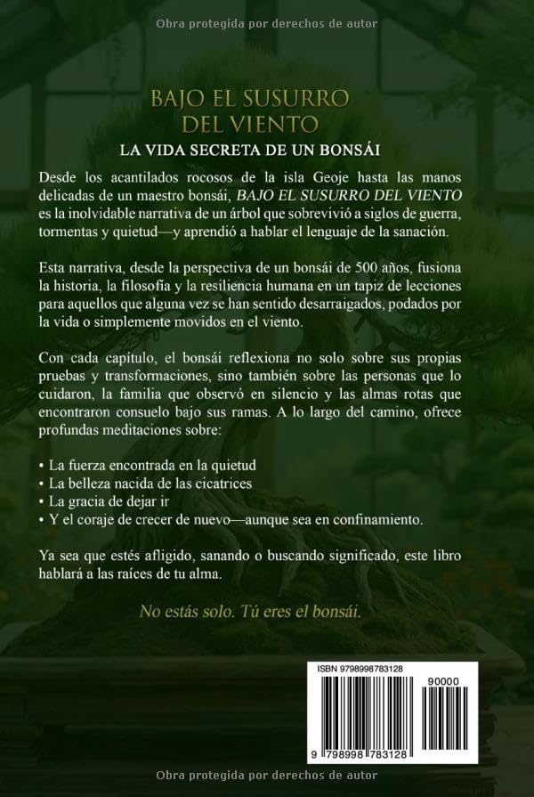 BAJO EL SUSURRO DEL VIENTO: LA VIDA SECRETA DE UN BONSÁI (Spanish Edition) by Nel Oliver