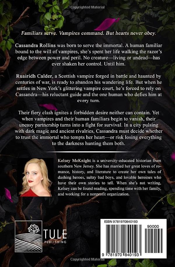 These Immortal Vows: A Vampire Romantasy of Power, Temptation & Fate (Bound by Blood) by Kelsey McKnight