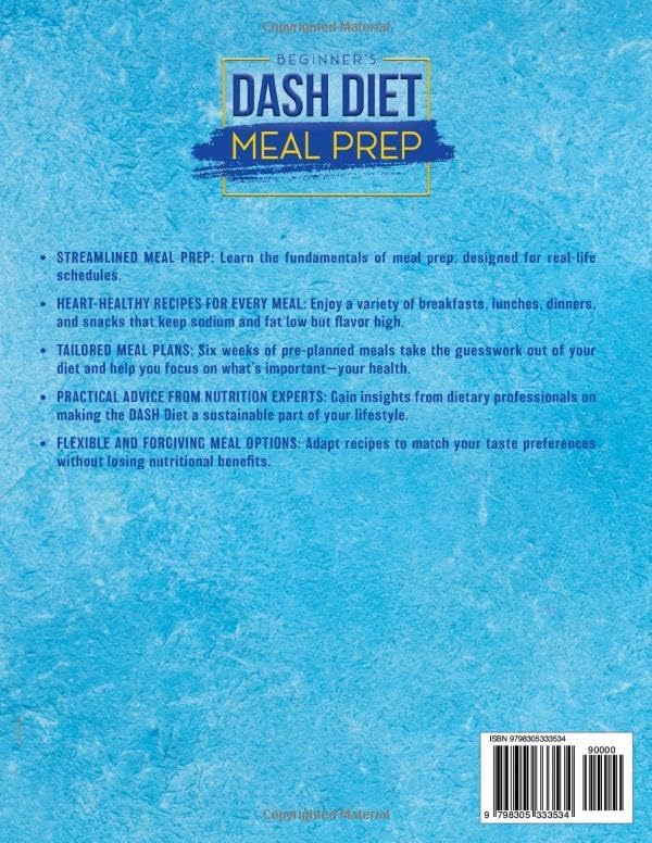 Beginner's DASH Diet Meal Prep: 1700 Days of Nutrient-Rich, Easy-to-Prepare Meals Designed to Boost Wellness and Combat High Blood Pressure Without Sacrificing Flavor by Millay Clay