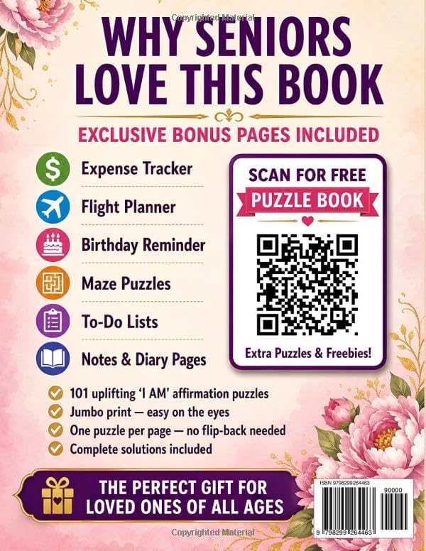 Affirmation Word Search (Large Print): 101 Positive "I Am" Puzzles for Adults & Seniors (Large Print word Search For Adults and Seniors) by Mr. Milad Shariki
