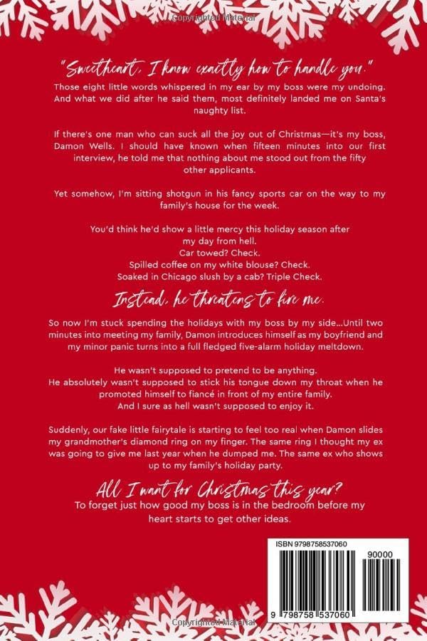 A Very Bossy Christmas: An Enemies to Lovers, Office Holiday Romance by Alexis Winter