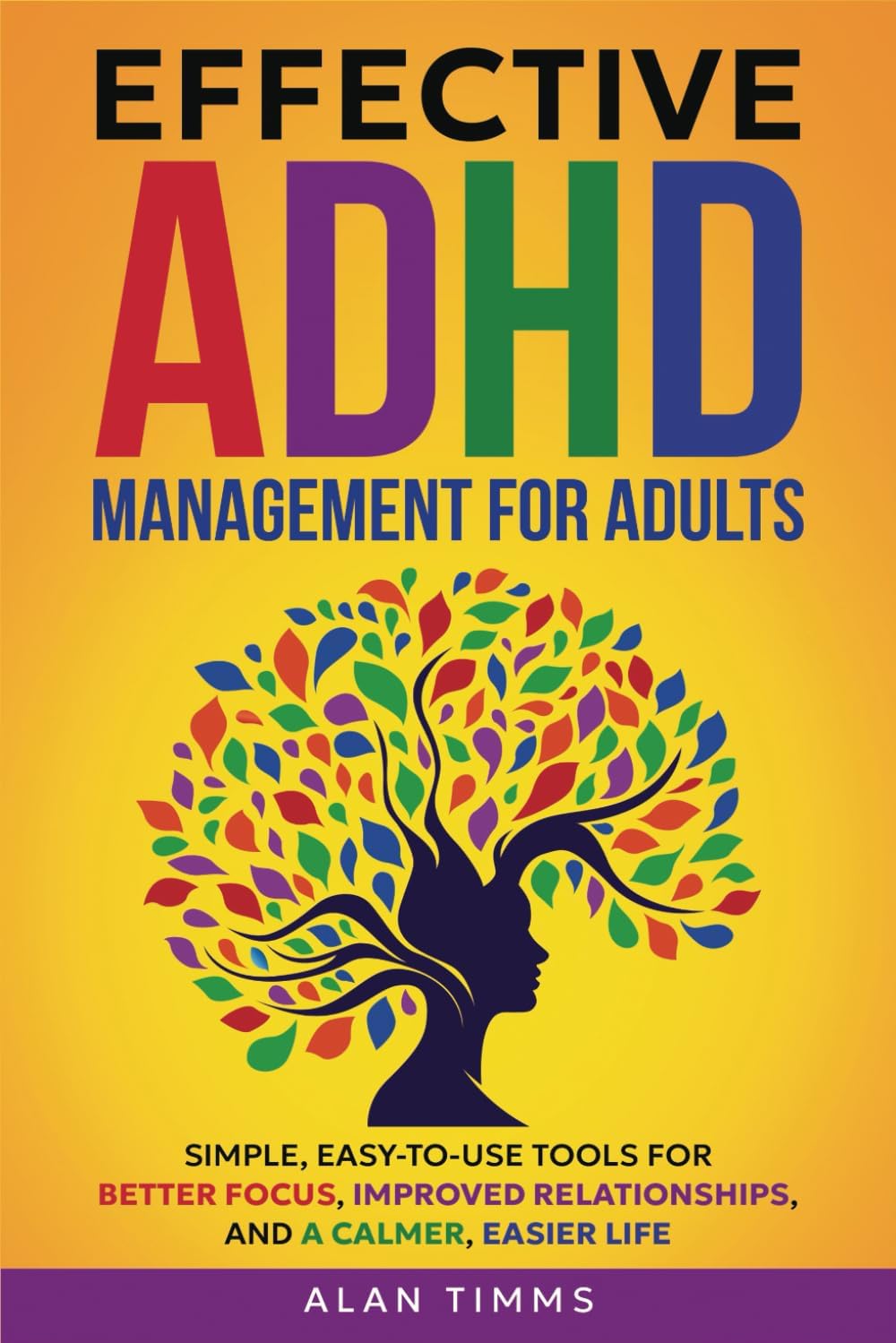 Effective ADHD Management for Adults: Simple, Easy-To-Use Tools for Better Focus, Improved Relationships, and a Calmer, Easier Life (Thriving with Adult ADHD) by Alan Timms