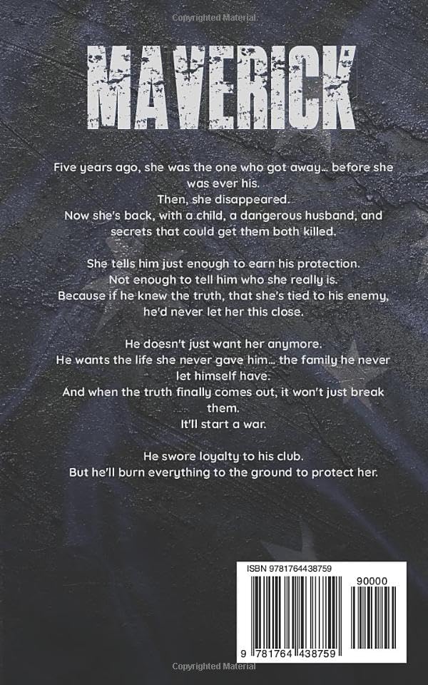 Maverick: A Forbidden Second Chance MC Romance (Shackled Sons MC: Sydney) by Kate Bonham