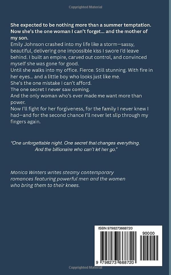 My Baby's Billionaire Father: A Second Chance Enemies to Lovers Romance by Monica Winters