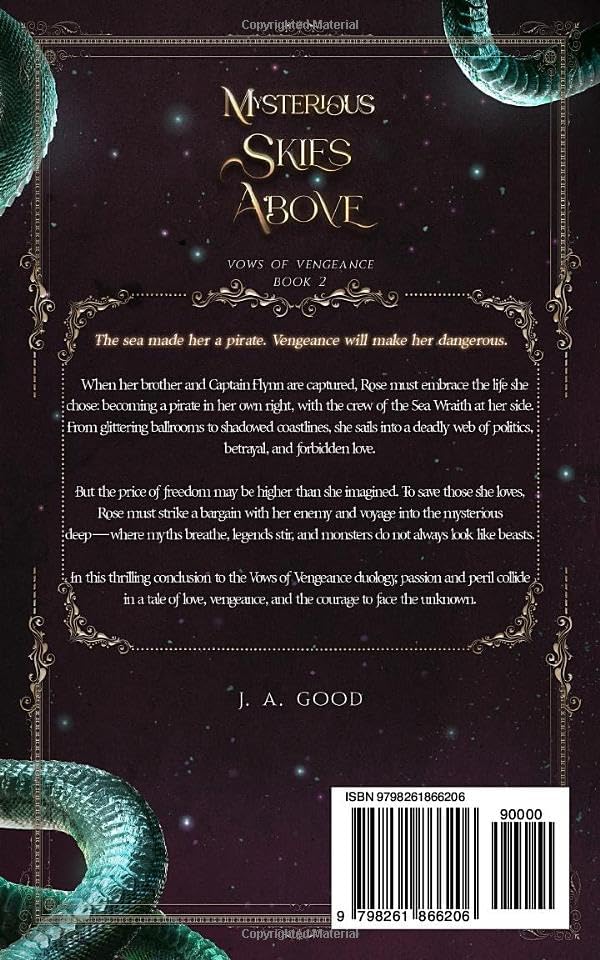 Mysterious Skies Above (Vows of Vengeance) by J.A. Good