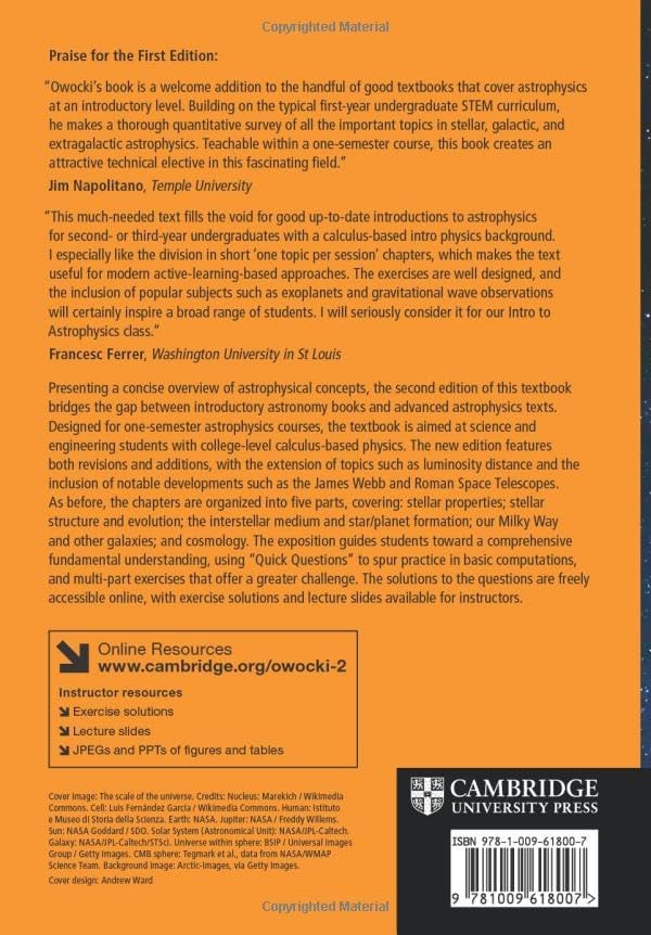 Fundamentals of Astrophysics by Stan Owocki
