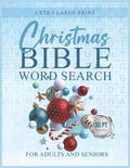 Christmas Bible Word Search for Adults and Seniors (Extra Large Print): Jumbo Full Page Puzzles with 30 pt Font (Very Easy to Read) for Christian Men and Women by Faye Press