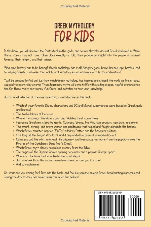 Greek Mythology for Kids: Captivating Tales and Myths of Greek Gods, Goddesses, Mythological Creatures, Heroes, Kings, and Villains (Classical Mythology) by Matt Clayton