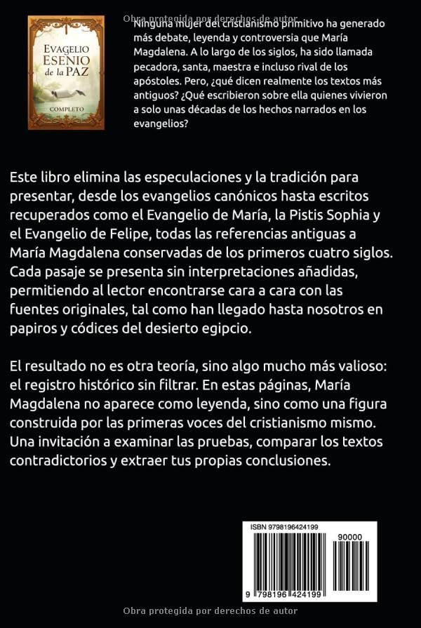 MANUSCRITOS DE MARÍA MAGDALENA: Edición ilustrada en LETRA GRANDE: María Magdalena revelada en los textos canónicos y no canónicos completos, incluido el Evangelio de María. (Spanish Edition) by Autores Antiguos