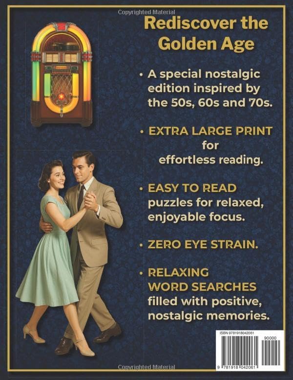 Big Letter Word Search for Seniors: Nostalgic Word Searches for Mindfulness and Brain Health – All Solutions Included (Evergreen Puzzle Classics) by Ethan James Rowland