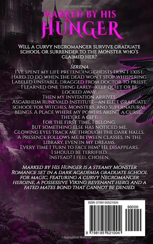Marked By His Hunger: A Dark Academia Monster Romance (Asgarheim Runevald Institute) by C.D. Gorri