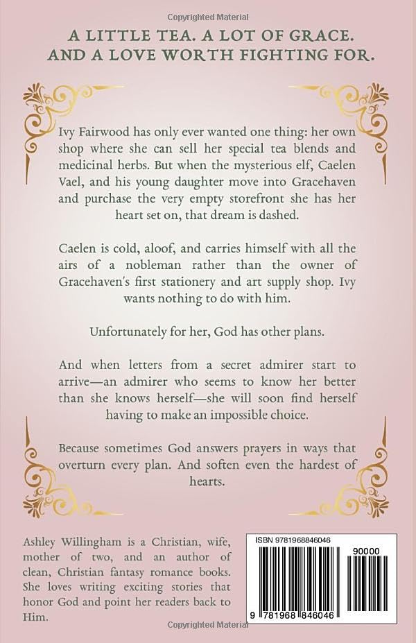 Ink and Ivy: A Cozy Christian Fantasy Romance (Gracehaven) by Ashley Willingham