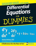 Differential Equations For Dummies (For Dummies Series) by Steven Holzner