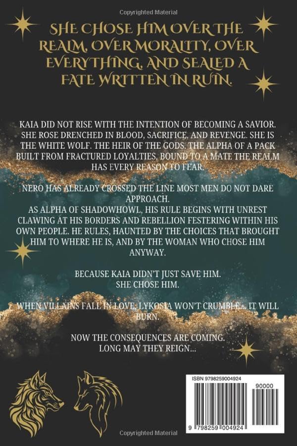 A Reign of Villains: Lycora Wolves, Book 3: A Werewolf Romantasy by Yajna Ramnath
