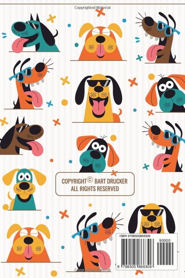 Blood Glucose Logbook: Dogs, Blood Sugar Logbook, 2 Year Planner, Easy Daily Tracker Diabetic Glucose Log Book, Glucose Levels & Meal Notes, Insulin Monitoring, Diabetes Food Journal Record, Diary by Bart Drucker
