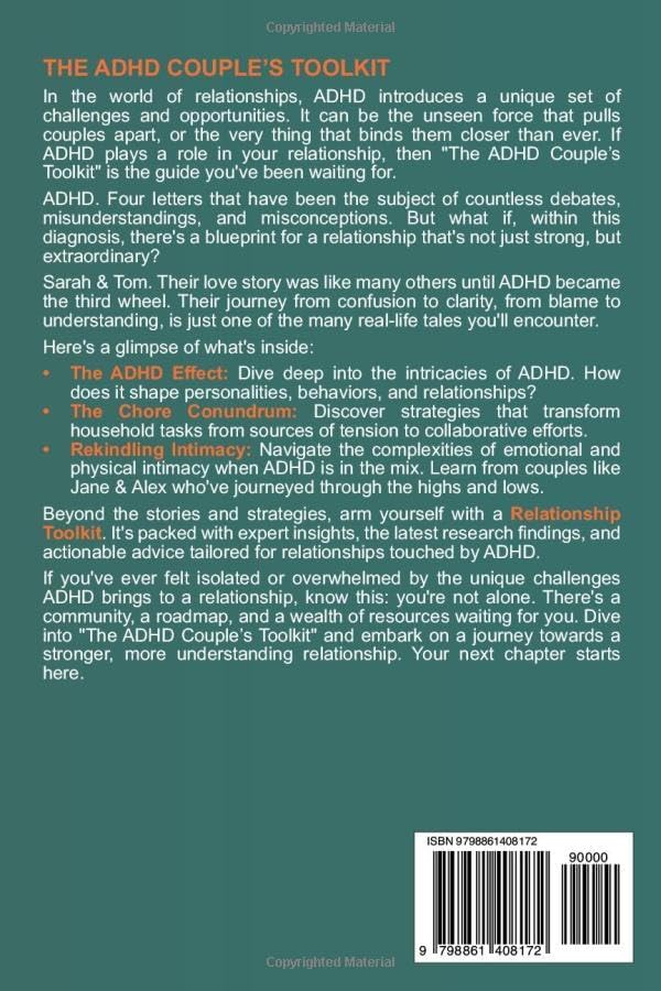 The ADHD Couple's Toolkit: Strategies for a Stronger Marriage by Oliver Bennett