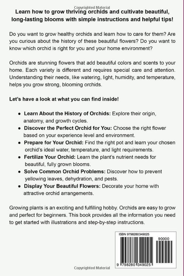 Orchid Care for Beginners: A Comprehensive Guide to Thriving Orchids with Easy Care Tips, Proven Techniques, and Expert Secrets for Stunning, Long-Lasting Blooms by Alanna Poe