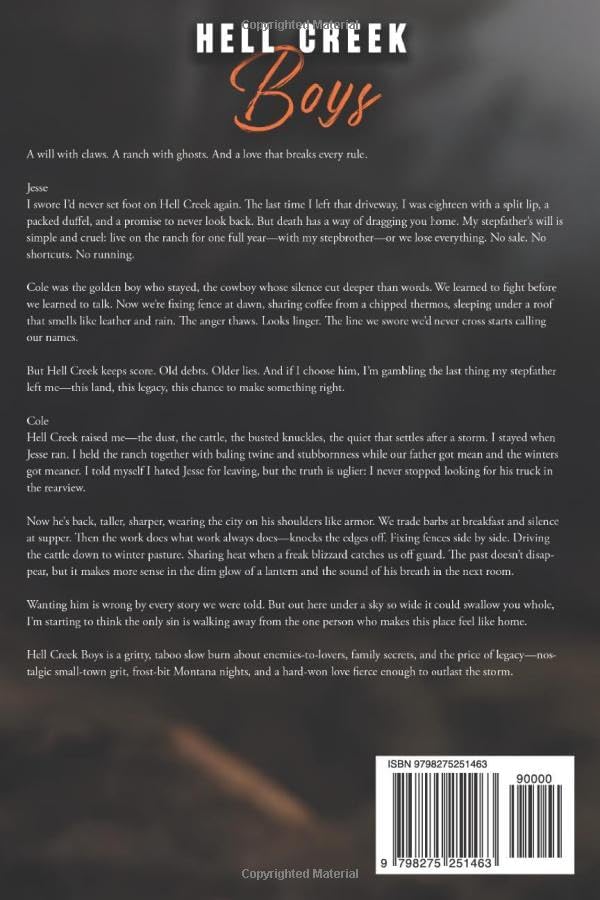 Hell Creek Boys: An MM Enemies to Lovers Cowboy Stepbrother Romance (Endless Sky Cowboys) by Atreus Rosewood