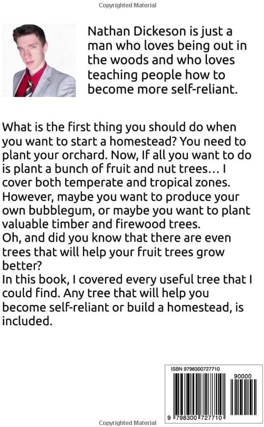 Useful Trees: For Homesteading & Self Reliance by Nathan Dickeson