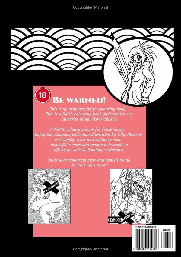 My Fantasy Colouring Book- Fantasy Part Two (My Fetish) by Tilly Monster